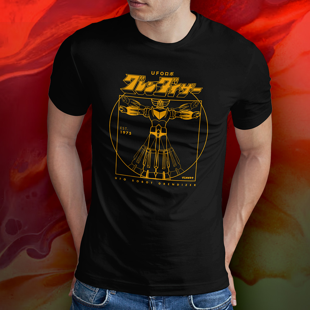 Eco Tshirt | Grendizer Yprint <i class="fa fa-leaf" style="color:#02b620;"></i> - Image 2