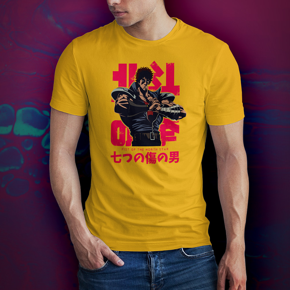 Eco Tshirt | Kenshiro Fist <i class="fa fa-leaf" style="color:#02b620;"></i> - Image 3
