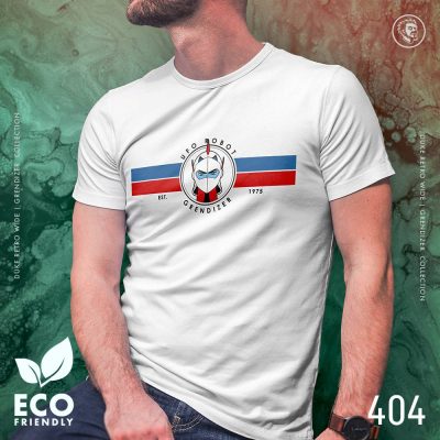 Eco Tshirt | Actarus Retro Wide <i class="fa fa-leaf" style="color:#02b620;"></i>