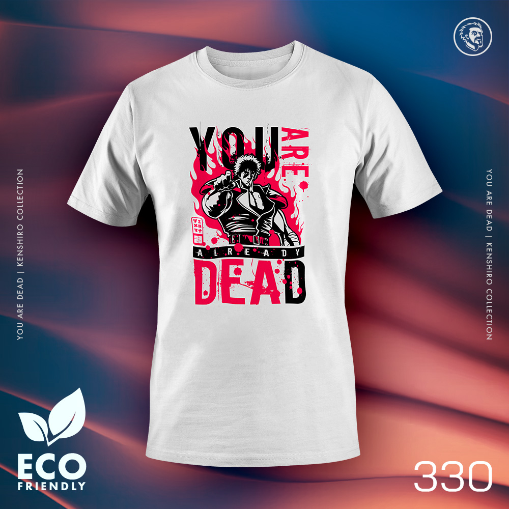 Eco Tshirt | You Are Dead <i class="fa fa-leaf" style="color:#02b620;"></i>