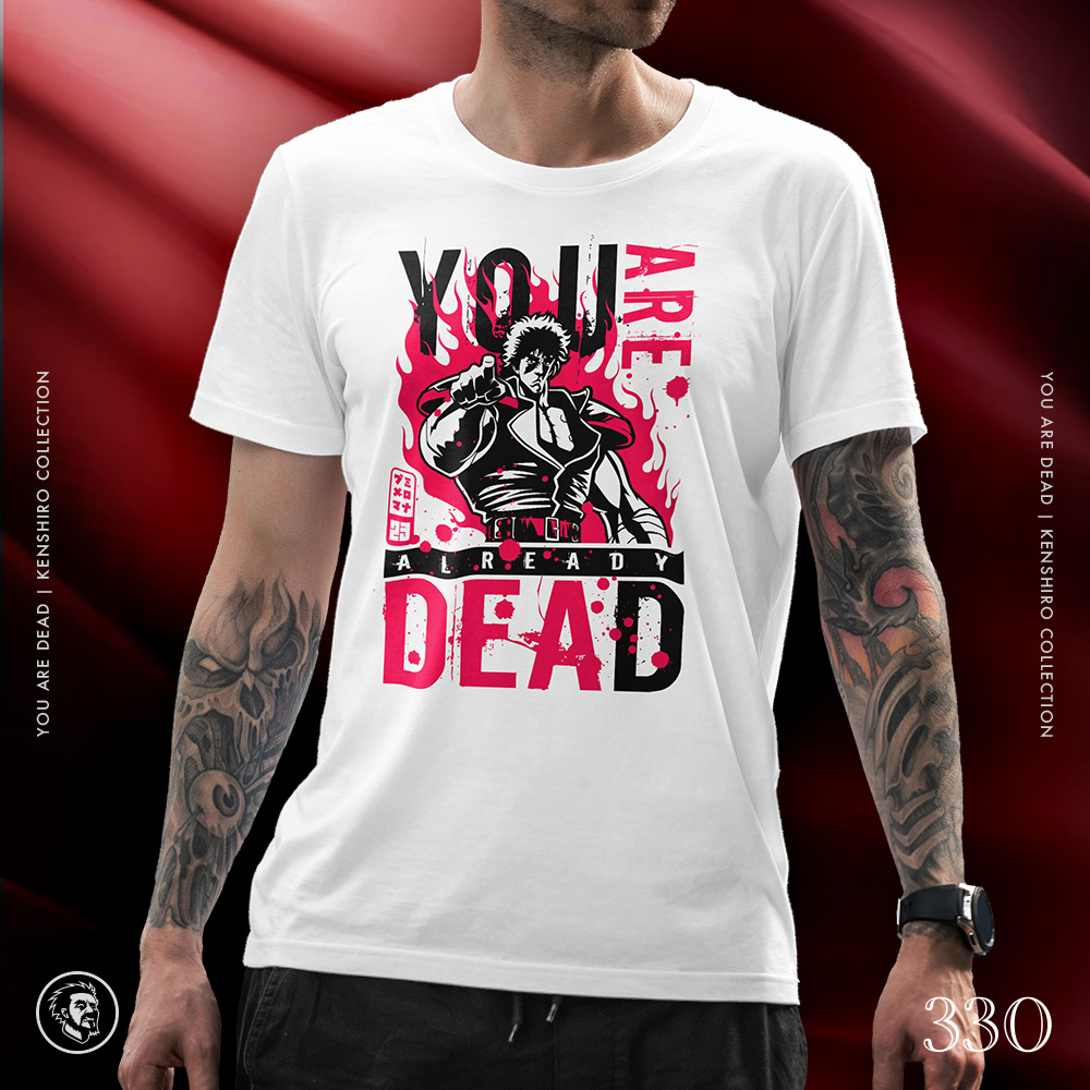 Eco Tshirt | You Are Dead <i class="fa fa-leaf" style="color:#02b620;"></i> - Image 3