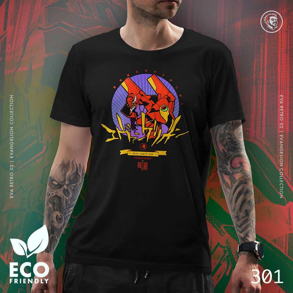 Eco Tshirt | Eva Retro 02 <i class="fa fa-leaf" style="color:#02b620;"></i>