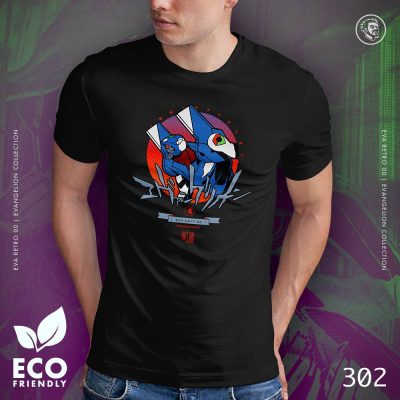 Eco Tshirt | Eva Retro 00 <i class="fa fa-leaf" style="color:#02b620;"></i>