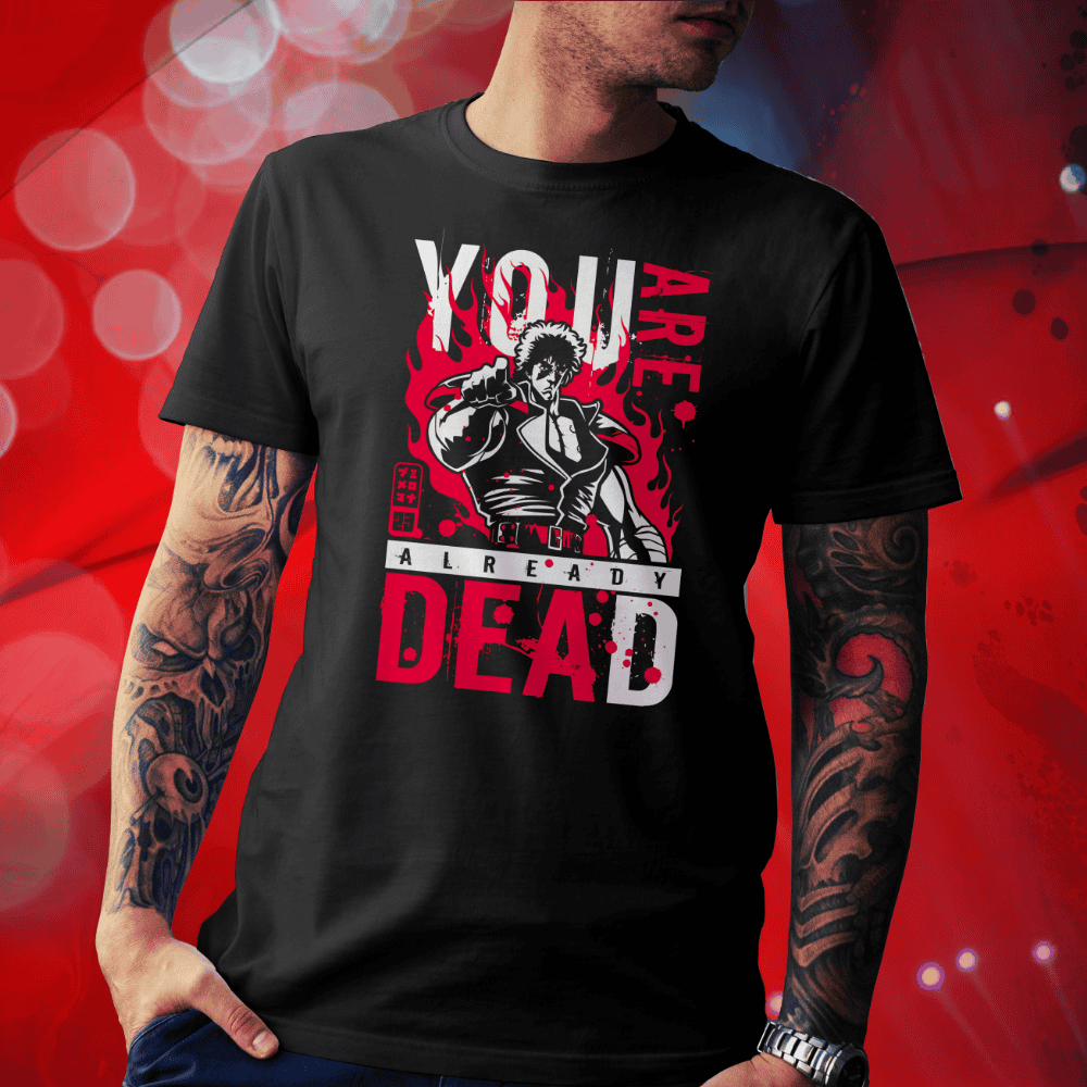 Eco Tshirt | You Are Dead <i class="fa fa-leaf" style="color:#02b620;"></i> - Image 2